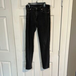 American Eagle Black Athletic Skinny Jeans 30x32 Men’s